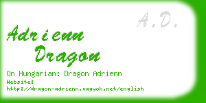 adrienn dragon business card